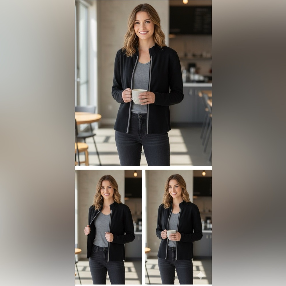 Black Co&Eddy Women's Jacket